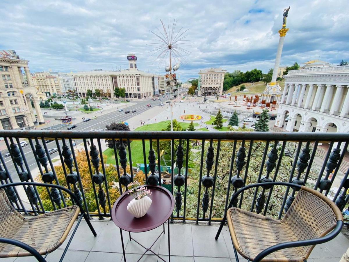 Апартаменты Amazing View Of Independence Square Киев Экстерьер фото