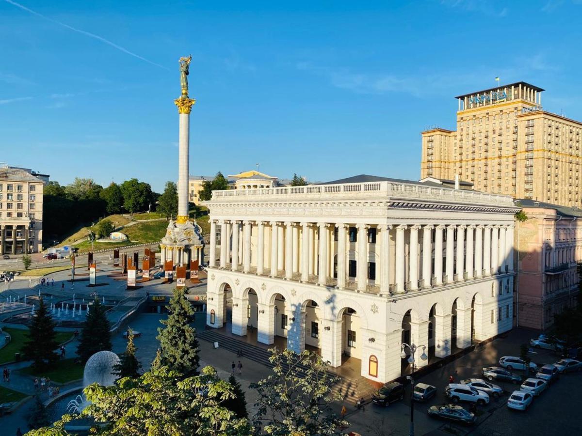 Апартаменты Amazing View Of Independence Square Киев Экстерьер фото